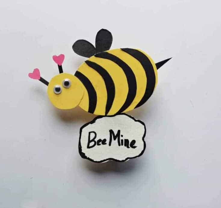 DIY Honey Bee Craft Idea For Valentines Â· The Inspiration Edit