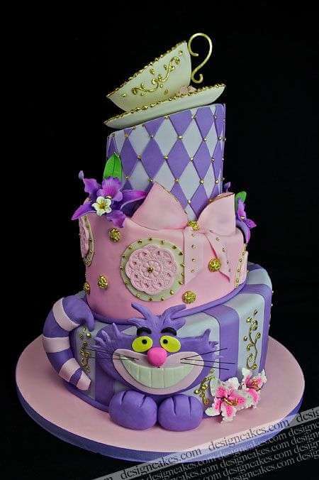 10 Mad Hatter Cake Ideas From Alice In Wonderland Â· The Inspiration Edit