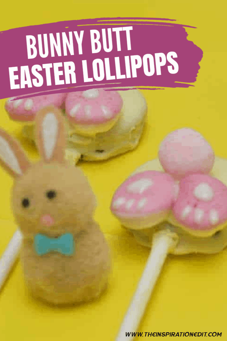 Bunny Butt Cookies Fun Easter Treats · The Inspiration Edit