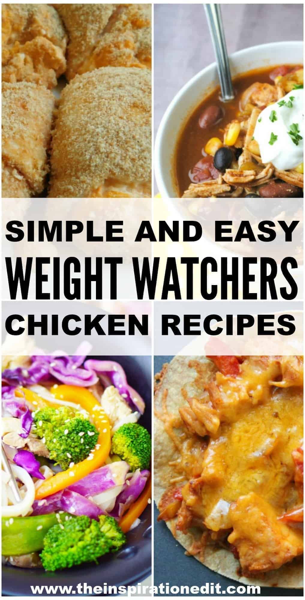 Weight Watchers Chicken Recipes · The Inspiration Edit