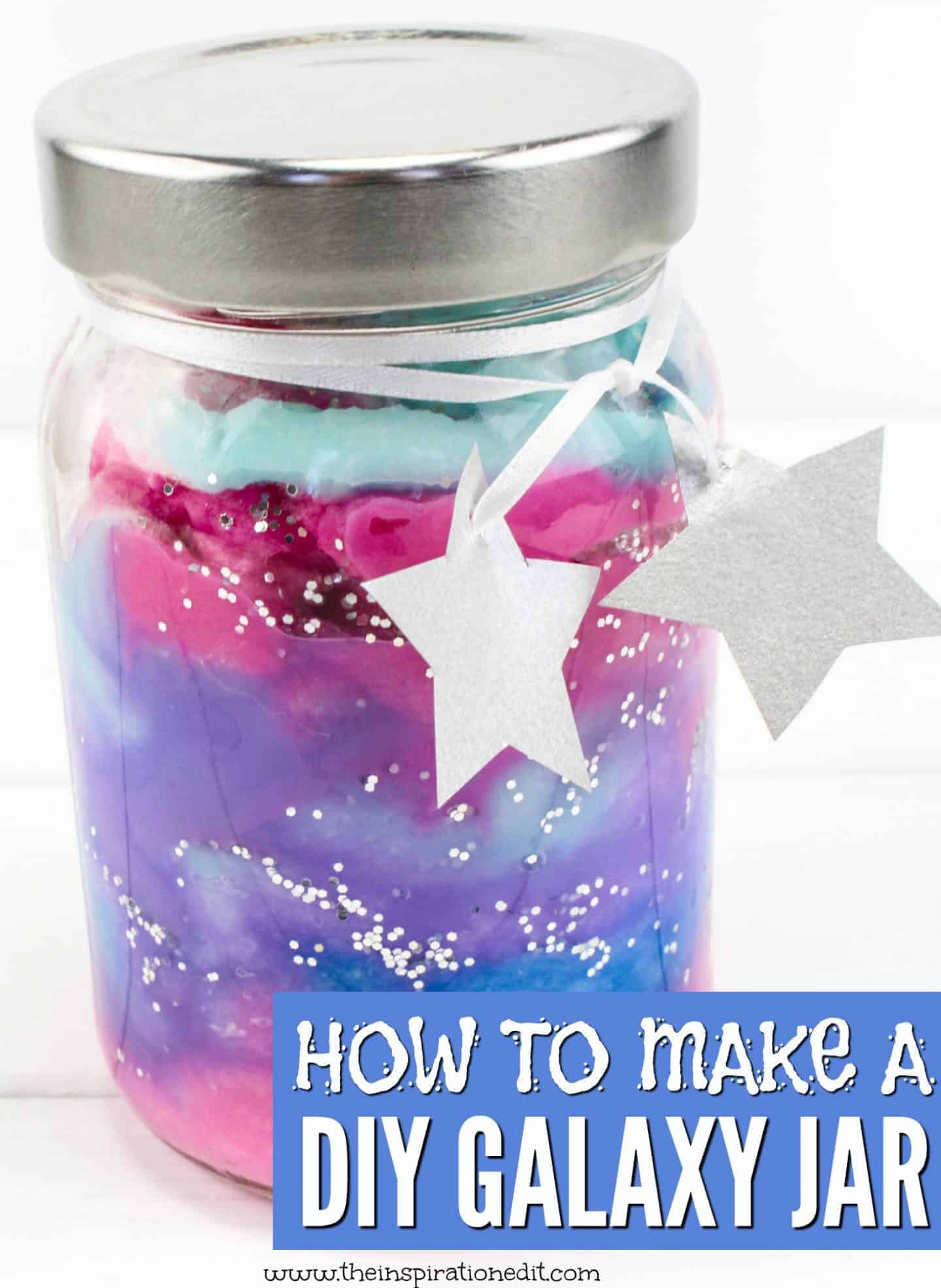 Galaxy Jar STEM Activity For Kids · The Inspiration Edit