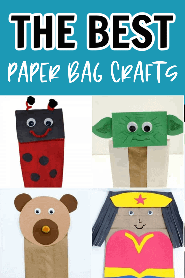 21 Easy And Simple Paper Bag Crafts · The Inspiration Edit