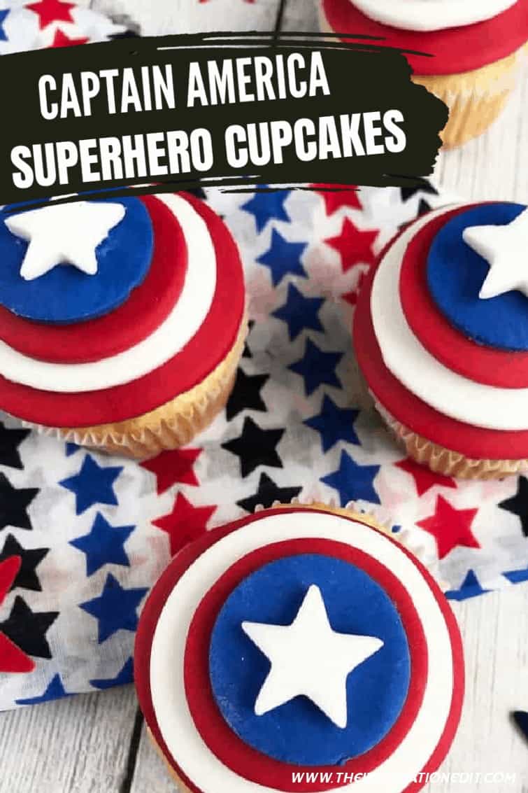 Captain America M&Ms Cookie Cake