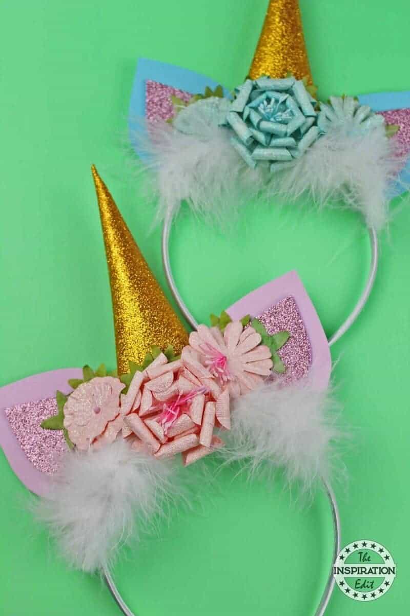 Gorgeous DIY Unicorn Headband Craft For Kids · The Inspiration Edit