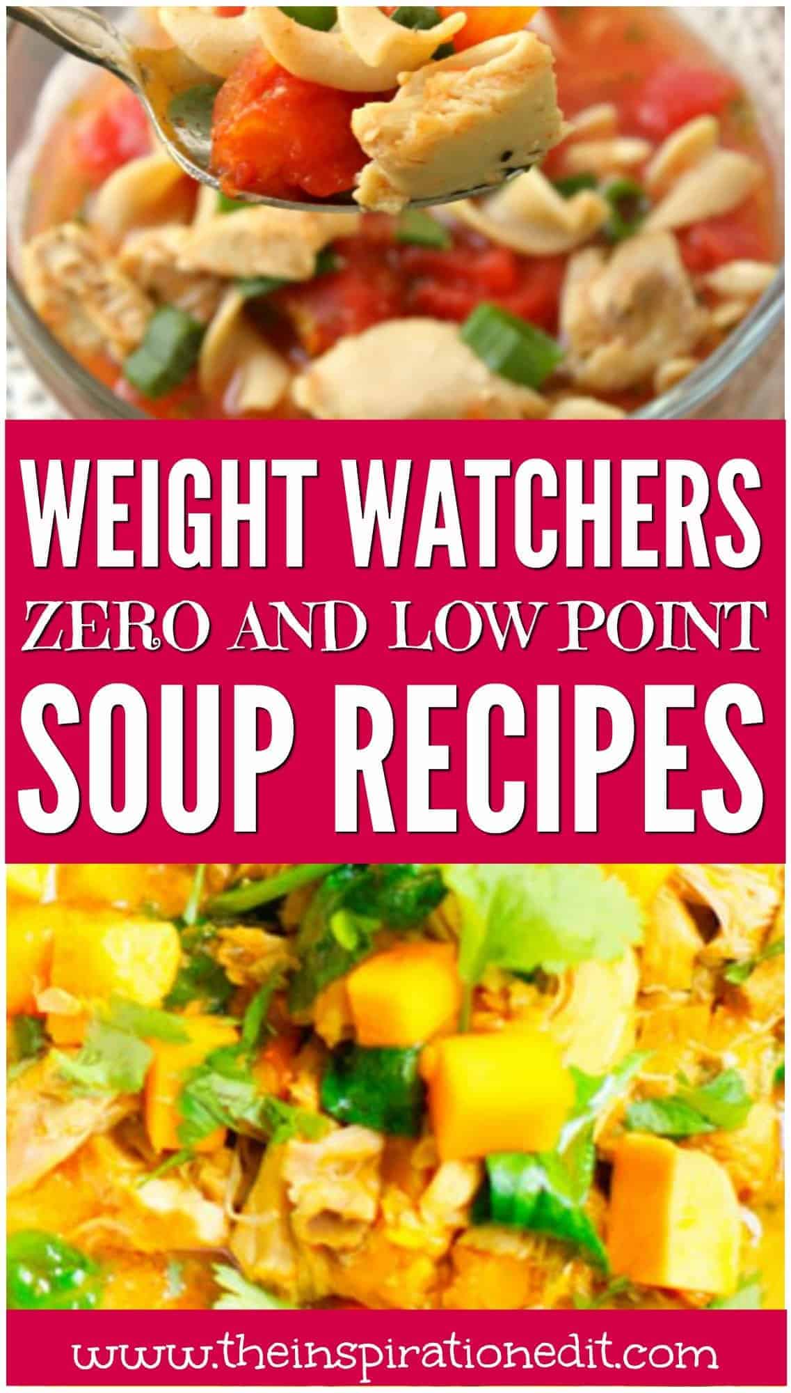 Low Point Weight Watchers Soup Recipes · The Inspiration Edit