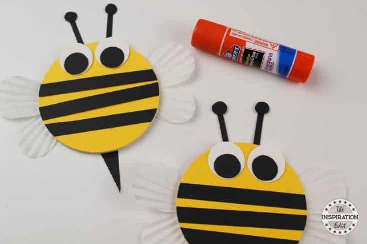 Wooden Craft Bumble Bees For Kids Â· The Inspiration Edit