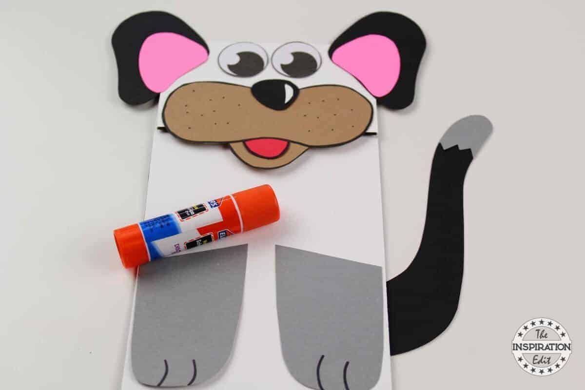 Super Cute Paper Bag Dog Puppet · The Inspiration Edit