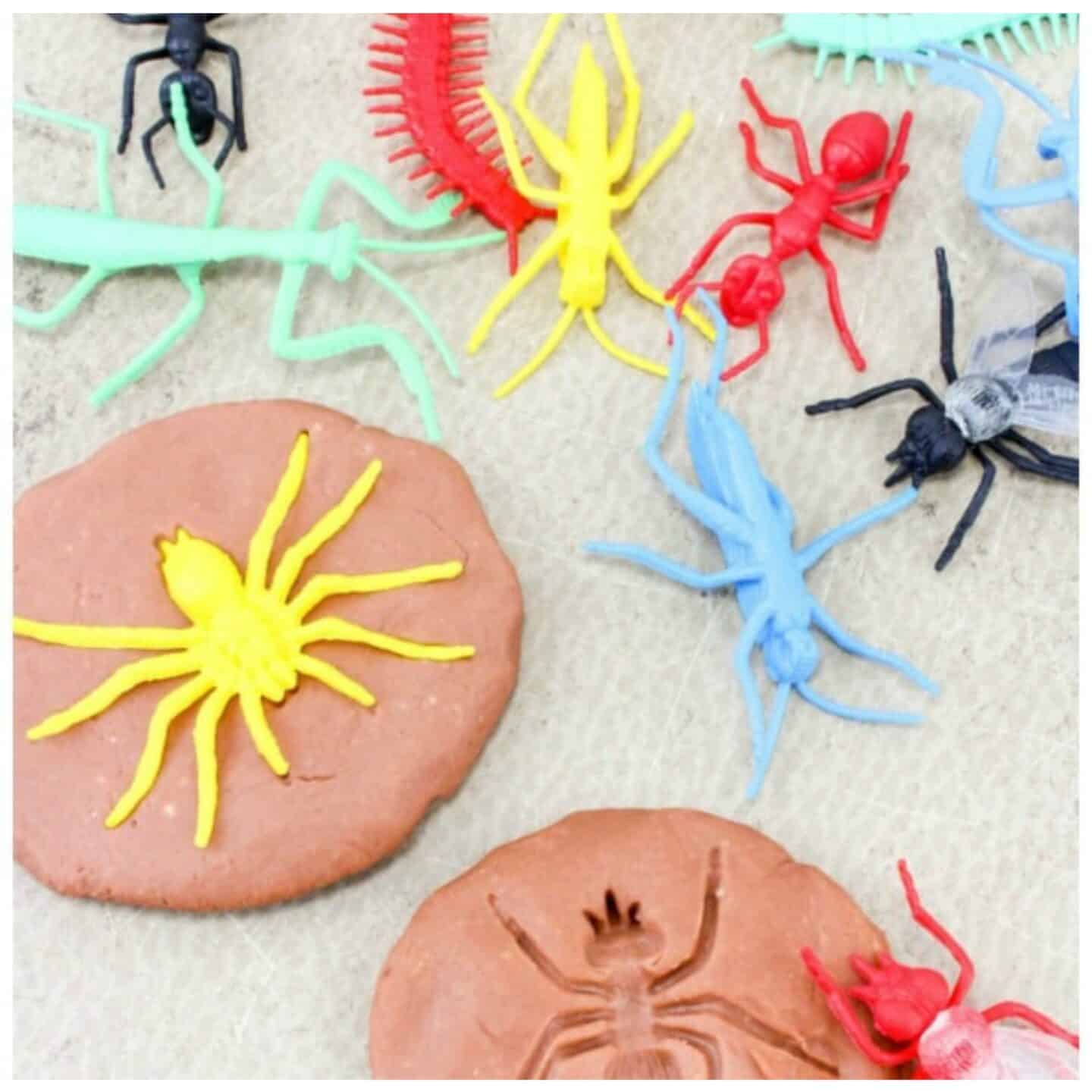 Best Playdough Recipe And Bug Fossil Playdough · The Inspiration Edit