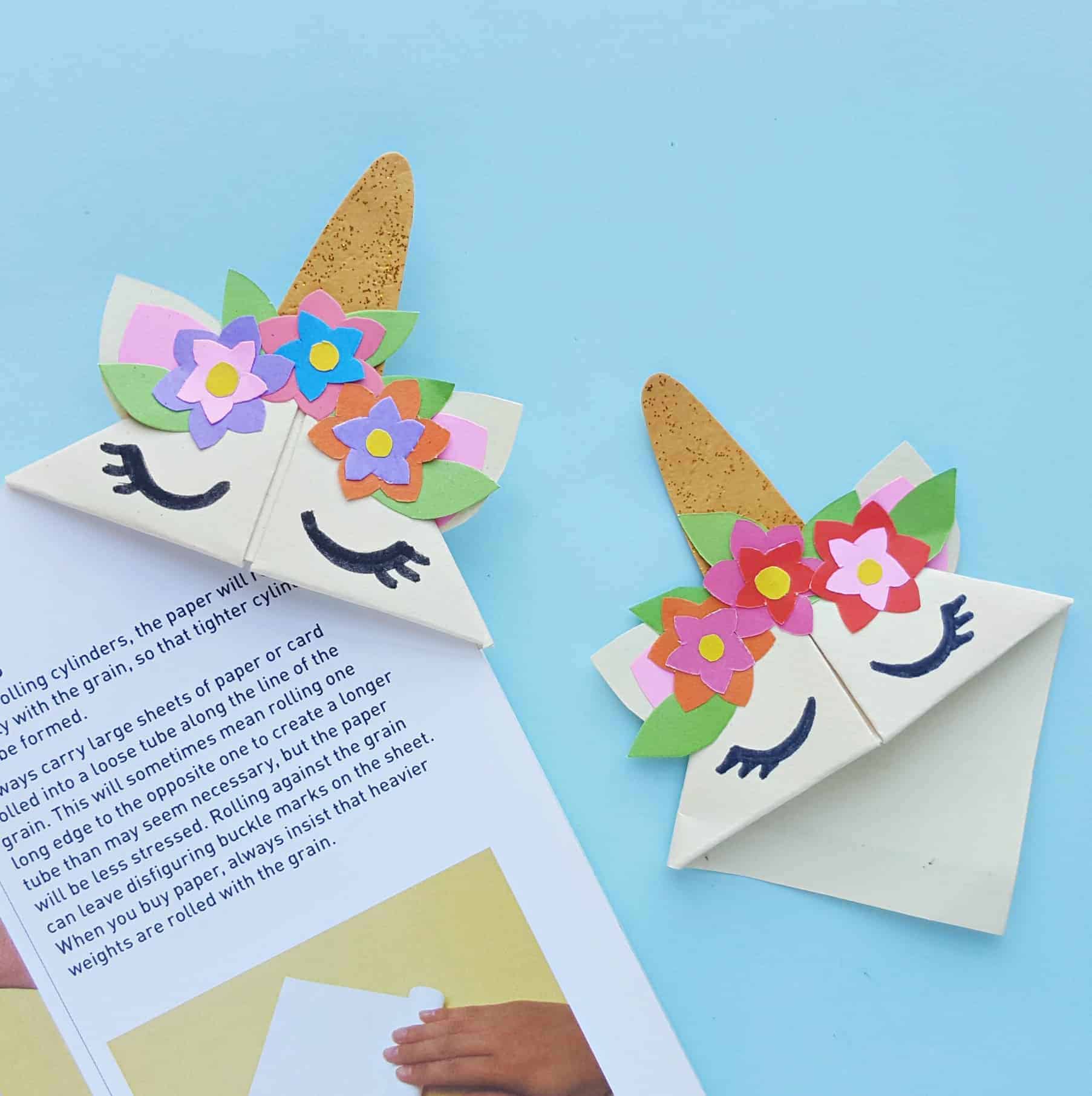 Easy DIY Unicorn Bookmark Craft For Kids The Inspiration Edit