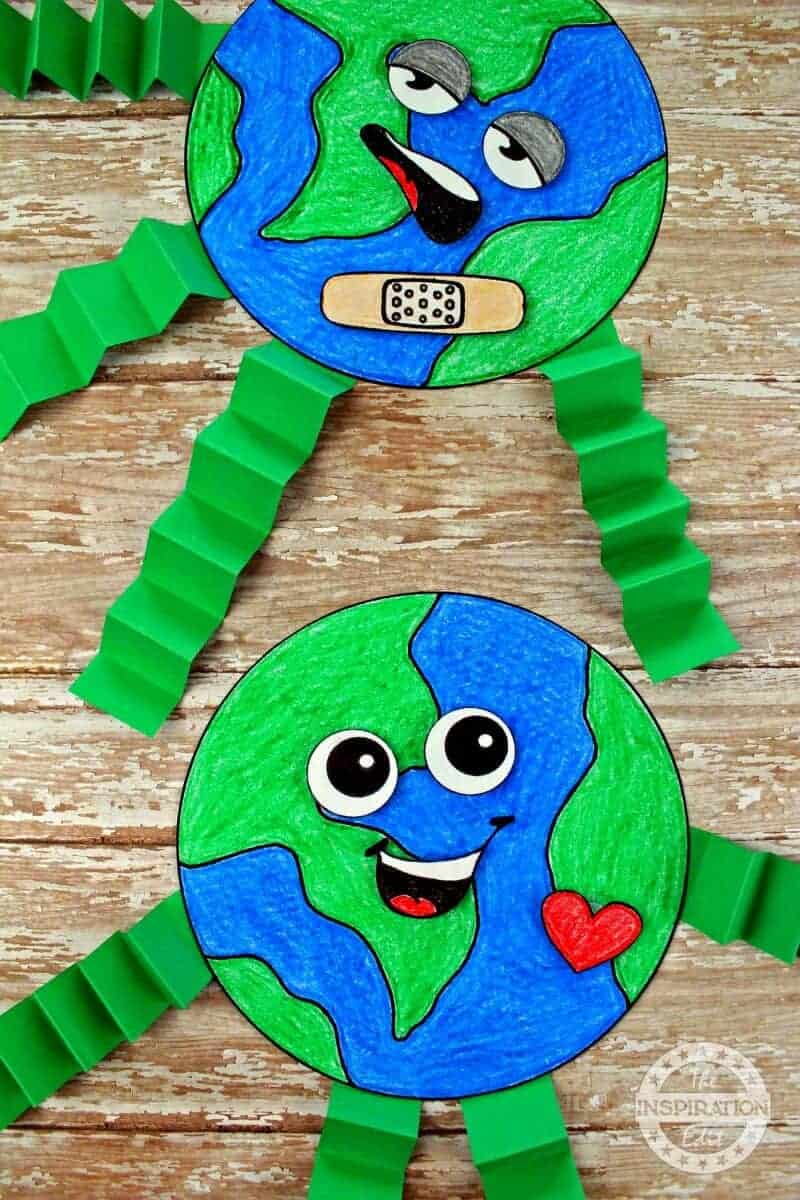 Fantastic Earth Day Craft And Activity For Kids The Inspiration Edit