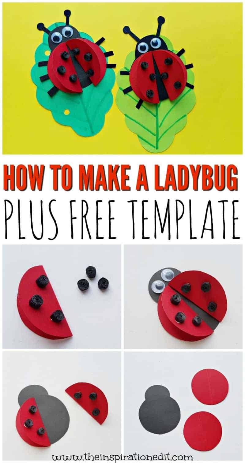 Easy Preschool Ladybug Craft · The Inspiration Edit