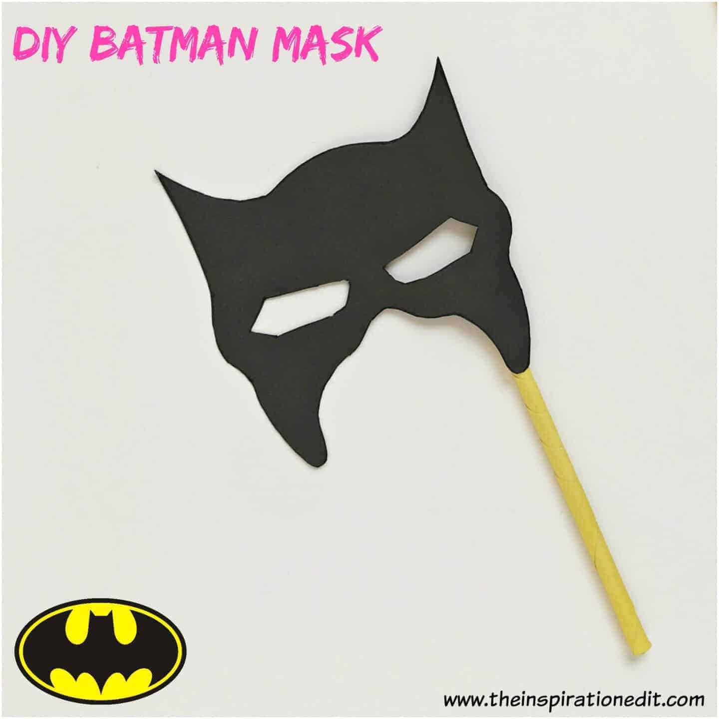 Batman Mask For Kids To Make · The Inspiration Edit