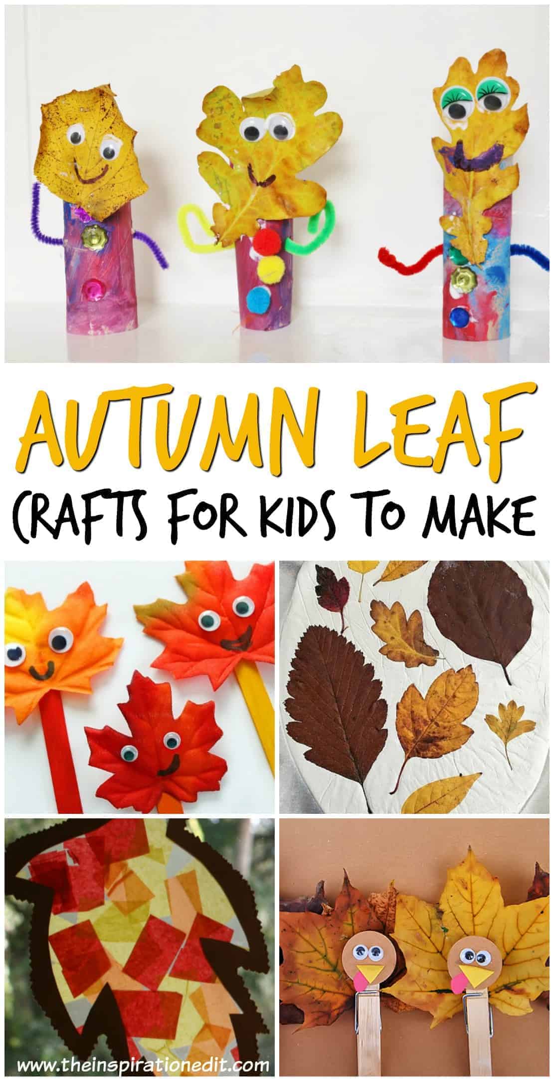 Leaf Autumn Crafts Kids Will Love The Inspiration Edit