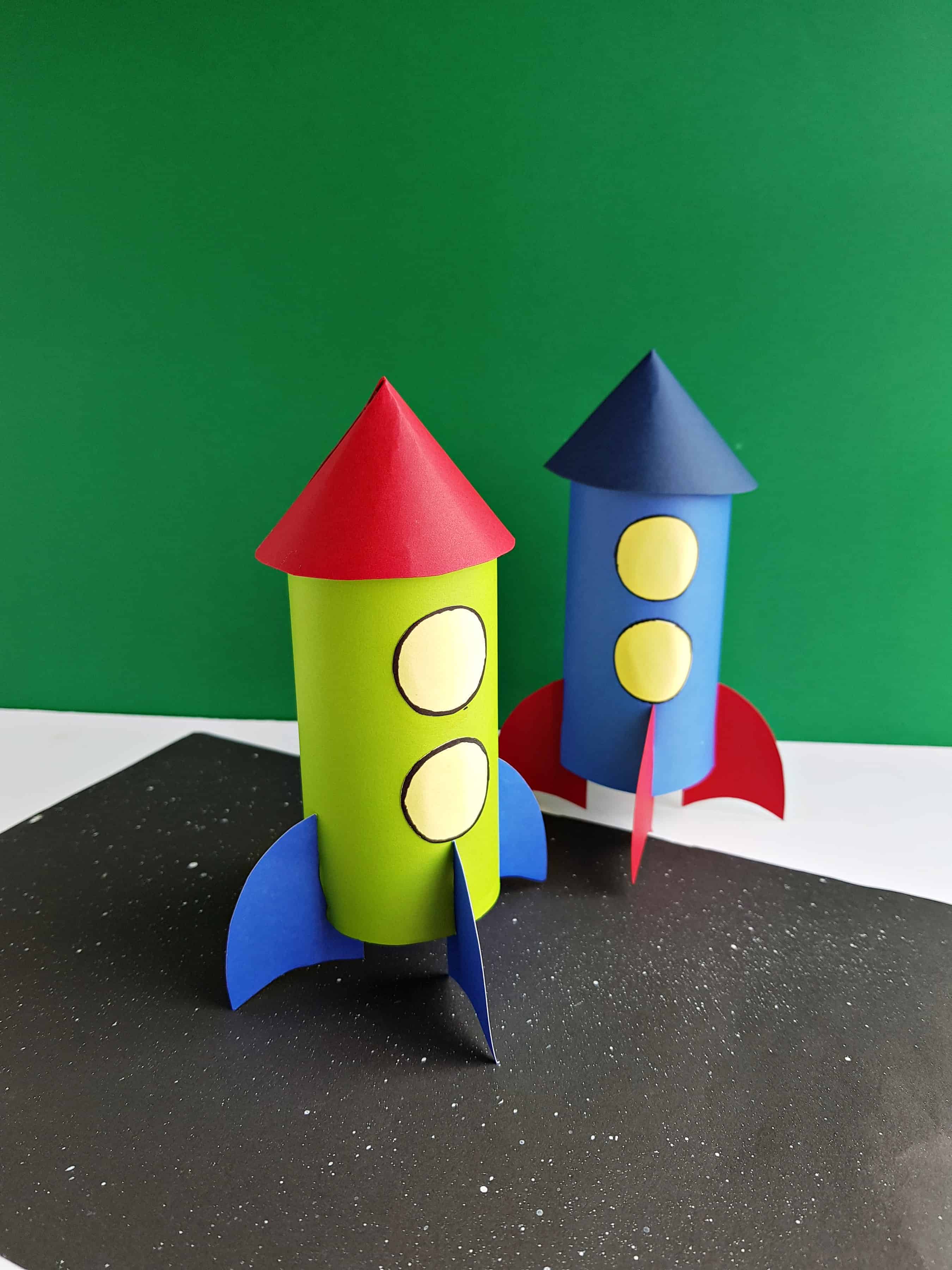 Homemade Rocket Craft For Kids The Inspiration Edit