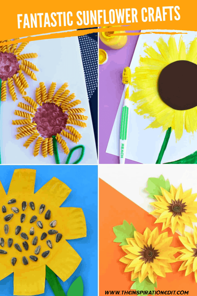 Sunflower Craft Ideas for Kids · The Inspiration Edit