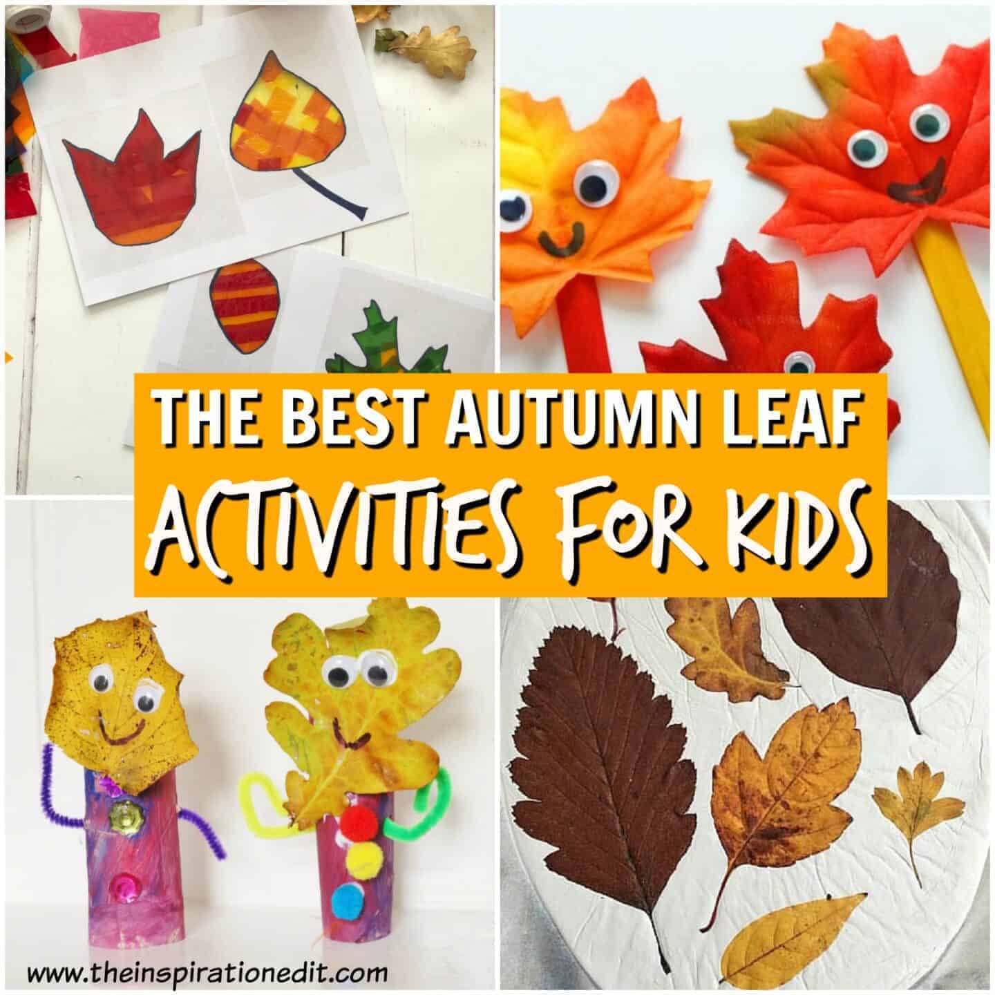 Leaf Autumn Crafts Kids Will Love The Inspiration Edit