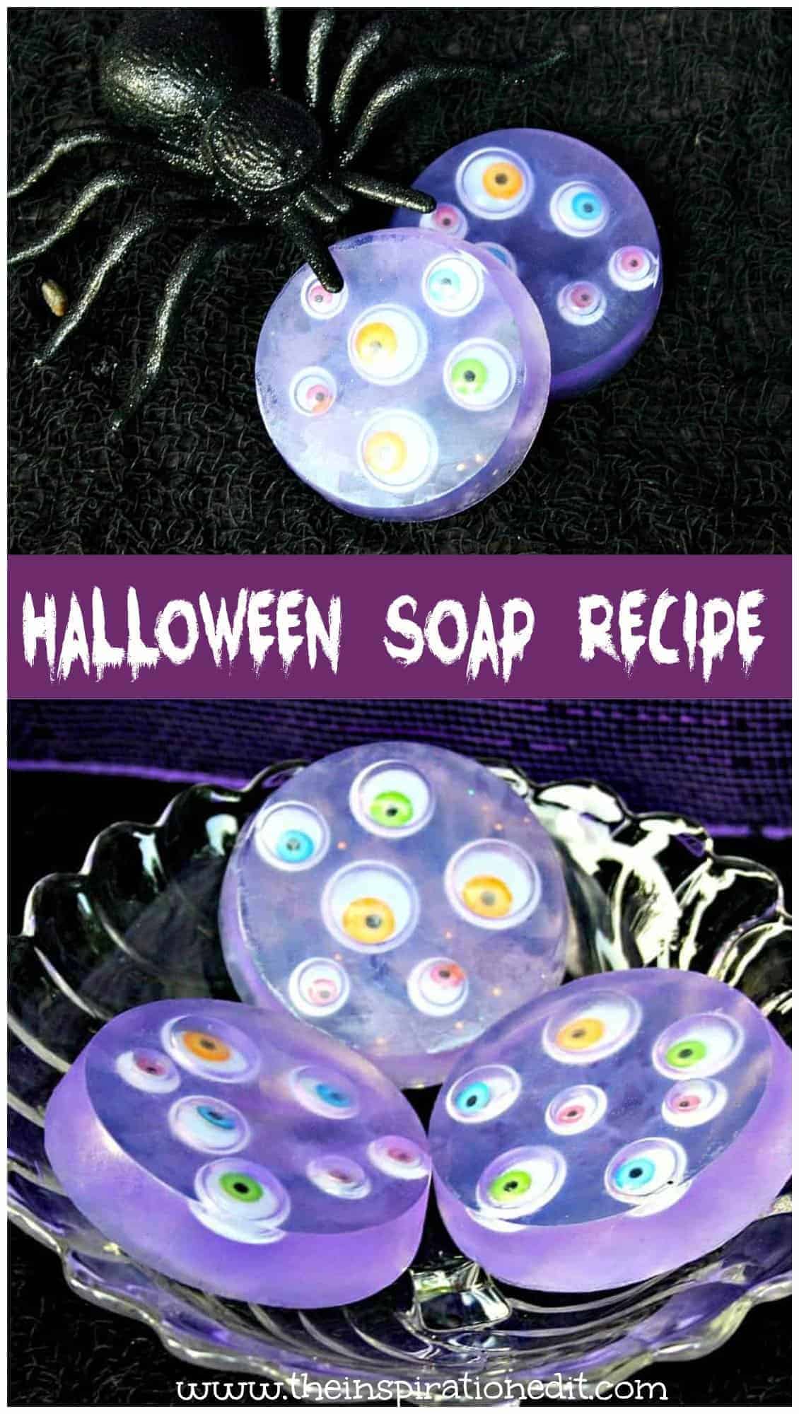 DIY Halloween Soap with Googly Eyes Recipe · The Inspiration Edit