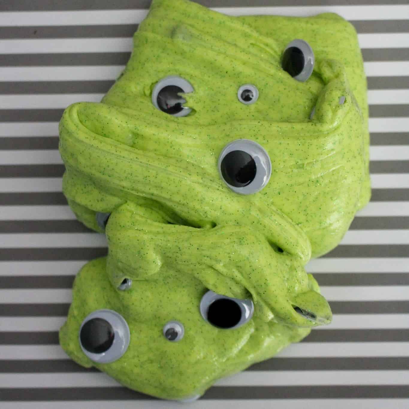 Googly Eye Slime: Homemade Slime for Halloween · The Inspiration Edit