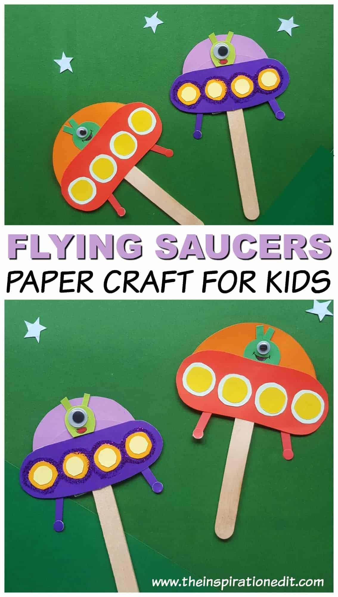 Spaceship Alien Craft For Kids · The Inspiration Edit