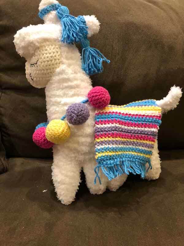 diy llama plush