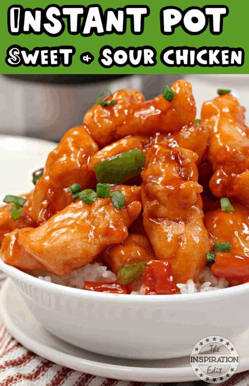 Instant Pot Sweet & Sour Chicken · The Inspiration Edit