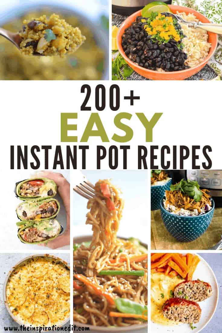 Easy Instant Pot Dinner Recipes · The Inspiration Edit