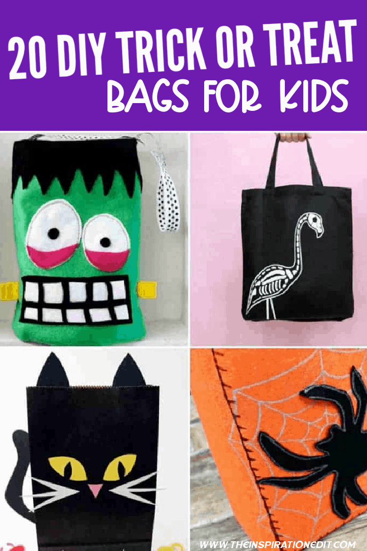 20 DIY Trick or Treat Bags · The Inspiration Edit