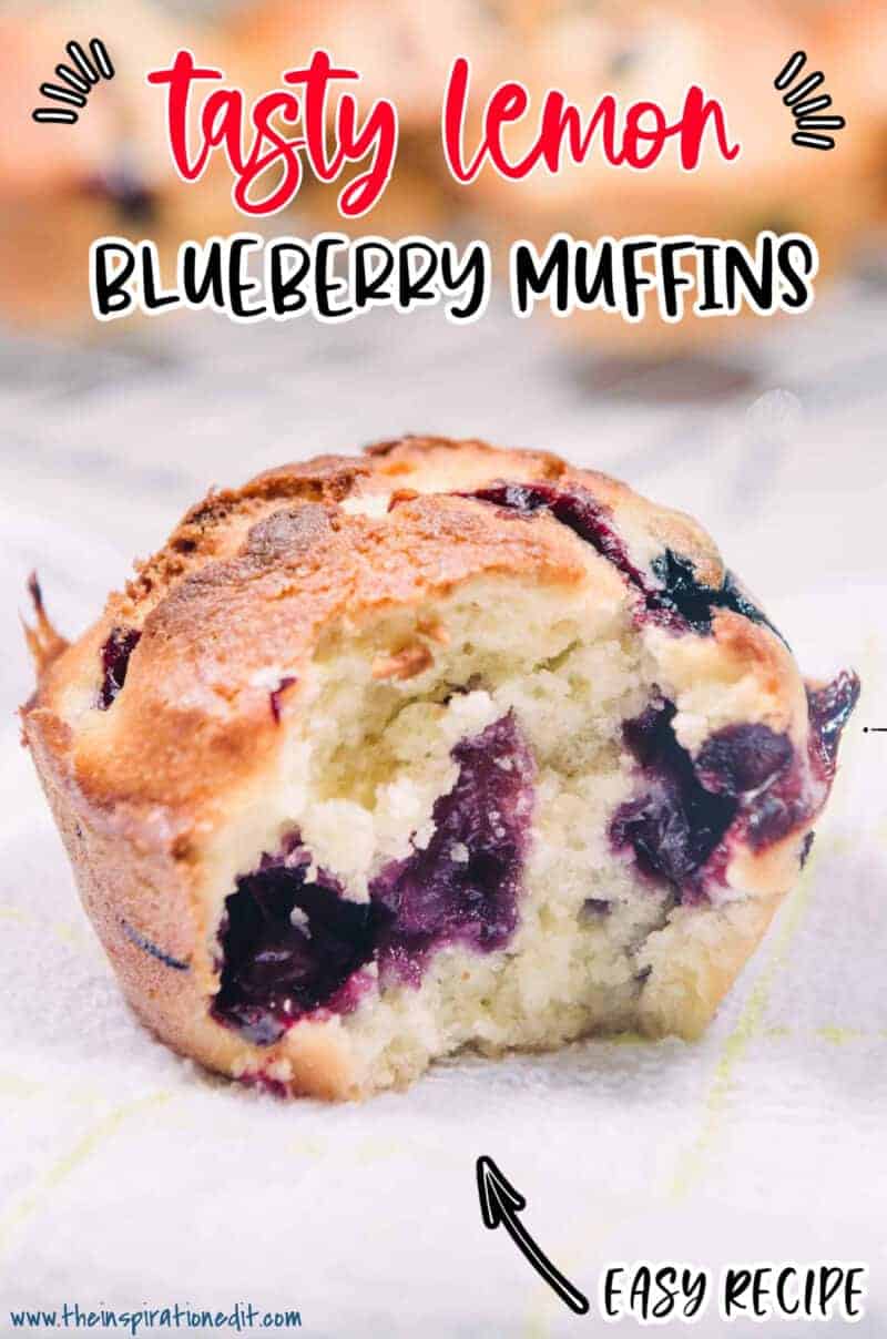 Lemon Blueberry Muffin Recipe · The Inspiration Edit