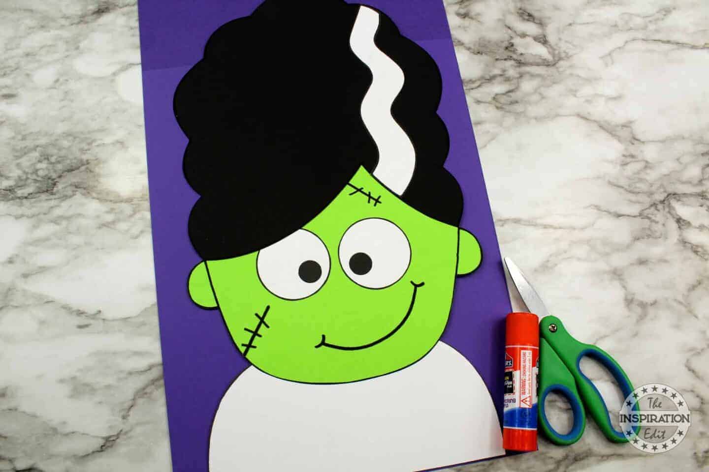 Bride Of Frankenstein Craft For Halloween · The Inspiration Edit