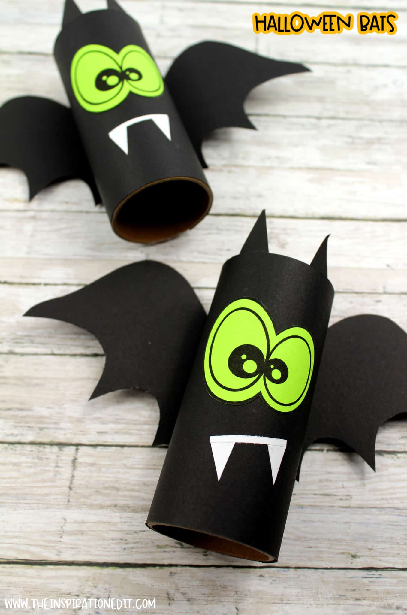 Toilet Paper Roll Bats for Kids · The Inspiration Edit
