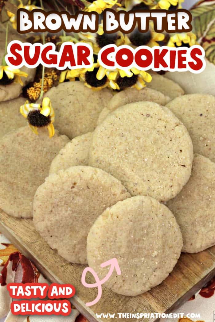 Brown Butter Sugar Cookie Recipe · The Inspiration Edit