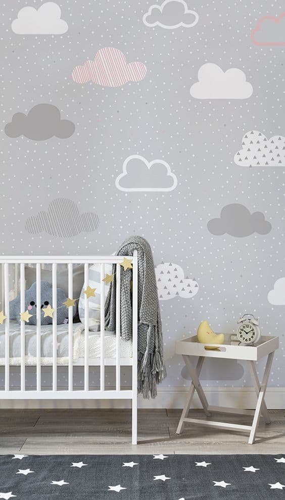Cute And Adorable Baby Wallpaper For Nursery Rooms You Will Love  The  Inspiration Edit