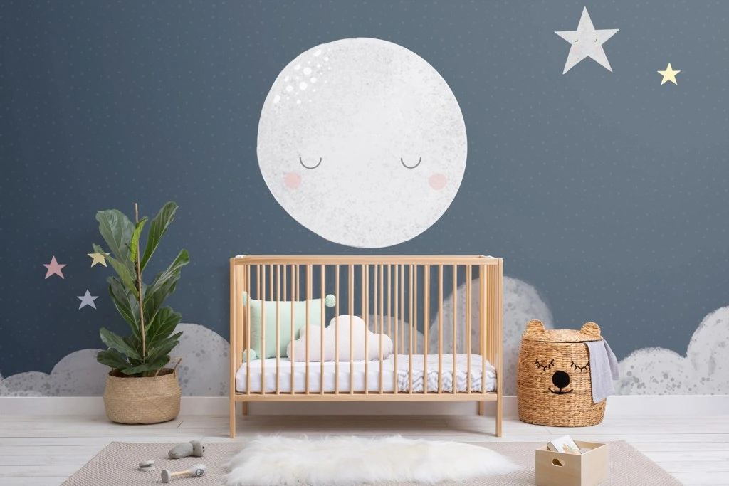 Modern Nursery Wallpaper  Wallpapers For Baby Room by Livettes  Livettes  EU